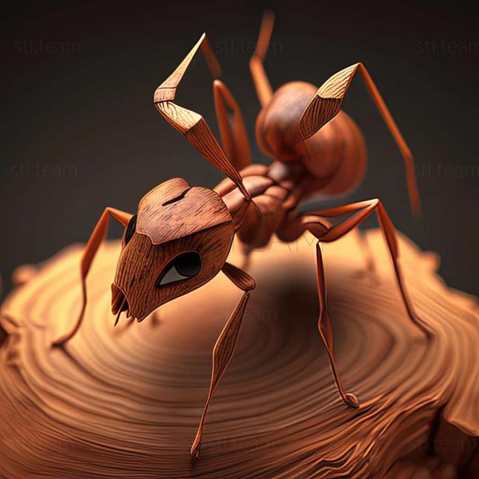 3D модель Patagonomyrmex laevigatus (STL)